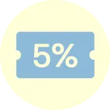 바캉스 5% 중복쿠폰