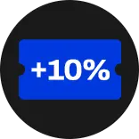 30% + 10% 할인 더!