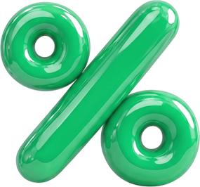 %
