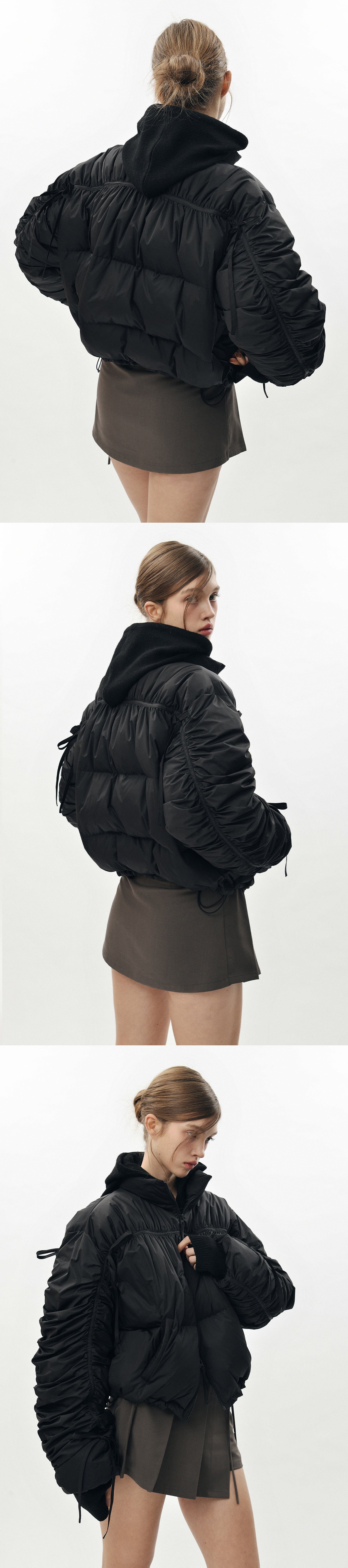 【pain or pleasure】VIOLA DUCKDOWN JACKET MUSINSA公式 | PAINORPLEASURE VIOLA DUCKDOWN JACKET black
