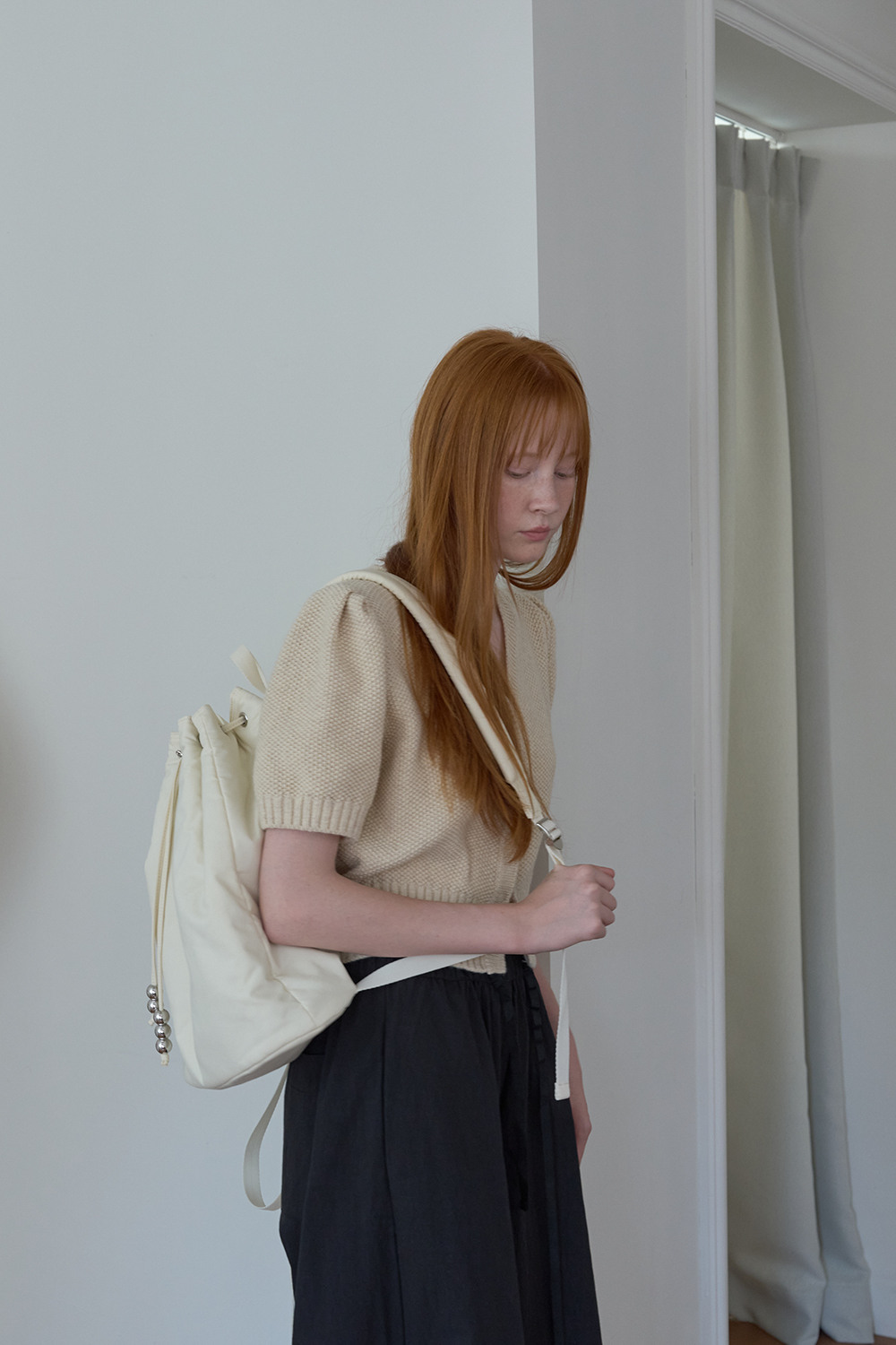 SOFT SEOUL ♥ SILVER BALL BIG PADDING BACKPACK /追跡付 SOFT SEOUL EN