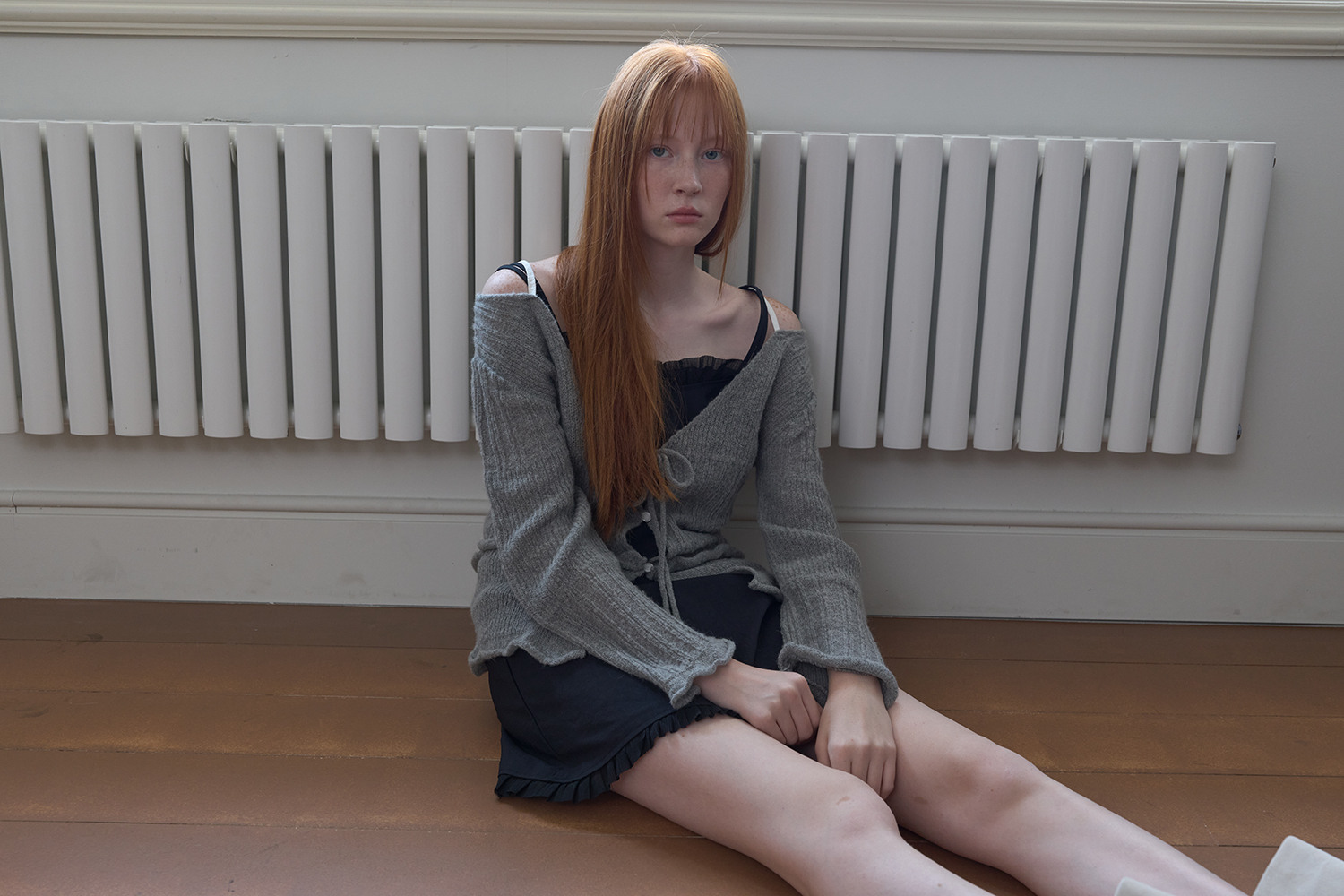 SOFT SEOUL ♥ LAYERED FRILL BUSTIER ONE PIECE /追跡付 SOFT SEOUL-LAYERED FRILL BUSTIER ONE PIECE [BLACK]│삼성물산