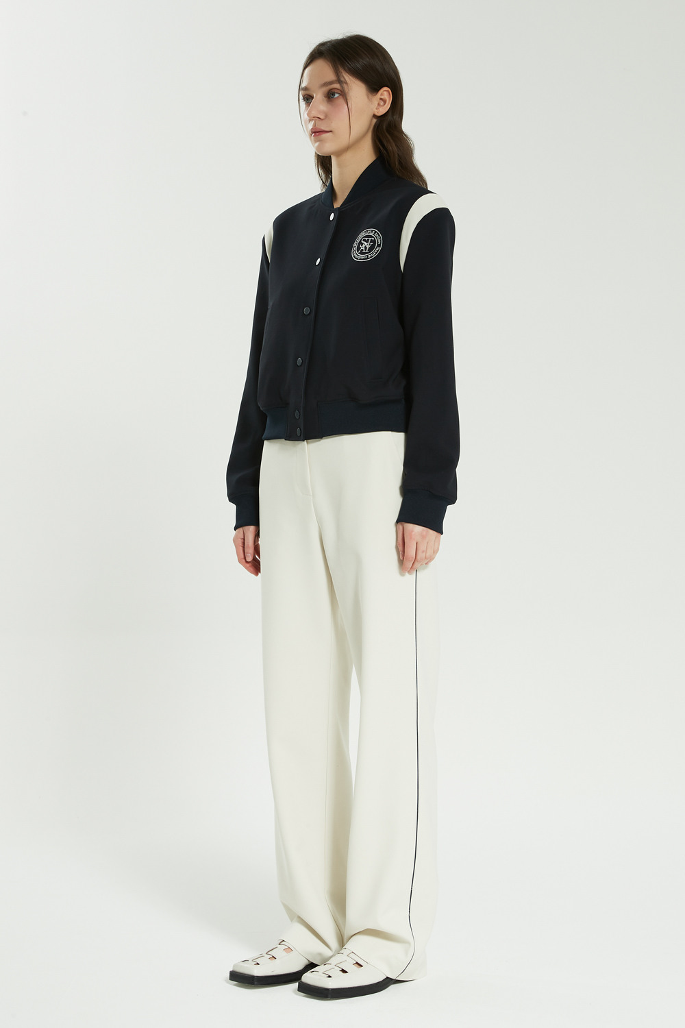 BANDING WIDE PANTS (IVORY) :상세정보 - HAGO(하고)