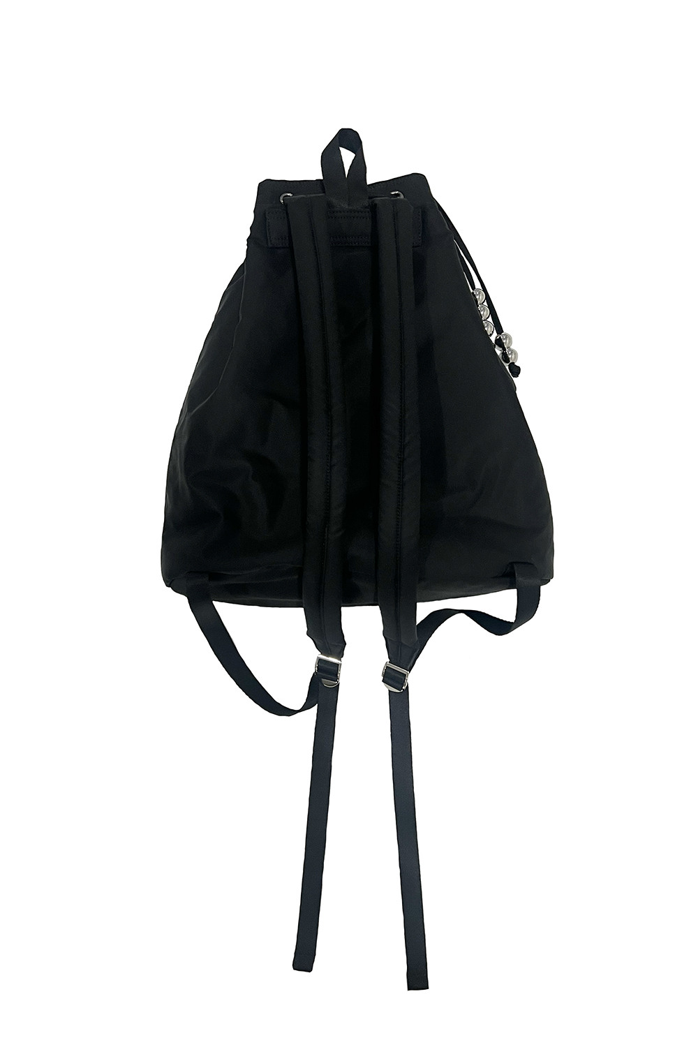 SOFT SEOUL ♥ SILVER BALL BIG PADDING BACKPACK /追跡付 SILVER BALL BIG PADDING BACKPACK_BLACK - 소프트서울