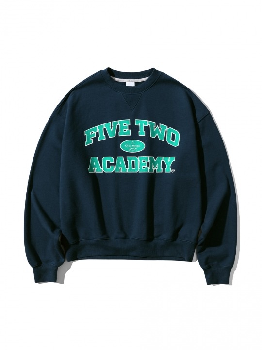 FIVETWO ACADEMY SWEATSHIRTS [NAVY] 하고