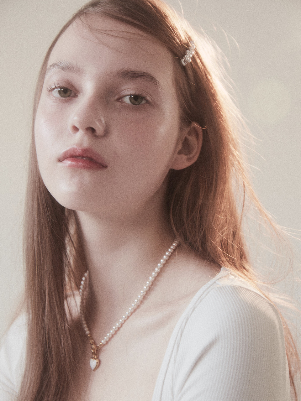 Catch Love Pearl Necklace_VH23N1NE112B - íê³