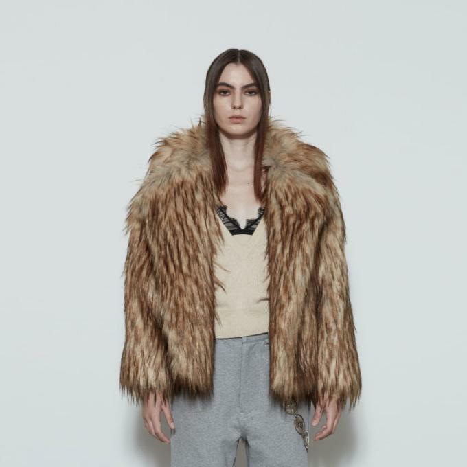 Eco Fur Jacket 하고