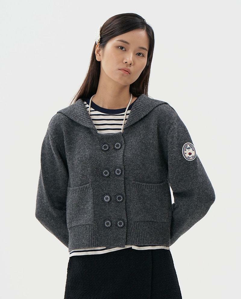 Sailor Collar Cardigan 하고