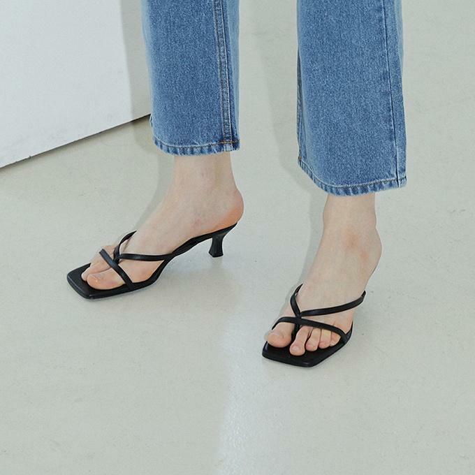 Leather Thong Sandals_4 colours - 하고 Leather Thong Sandals_4 colours