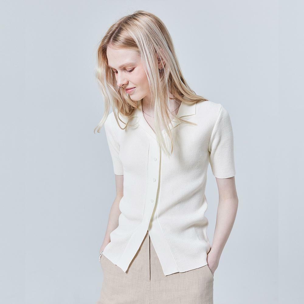 Collar knit shirt(IV) 하고