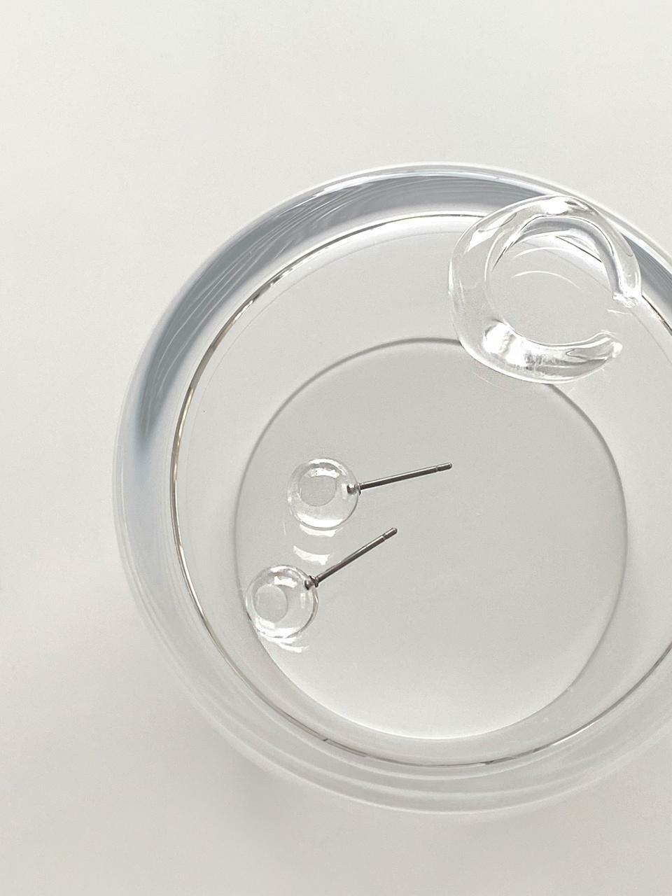 Pure Acrylic Earring&Ear Cuff Set 하고