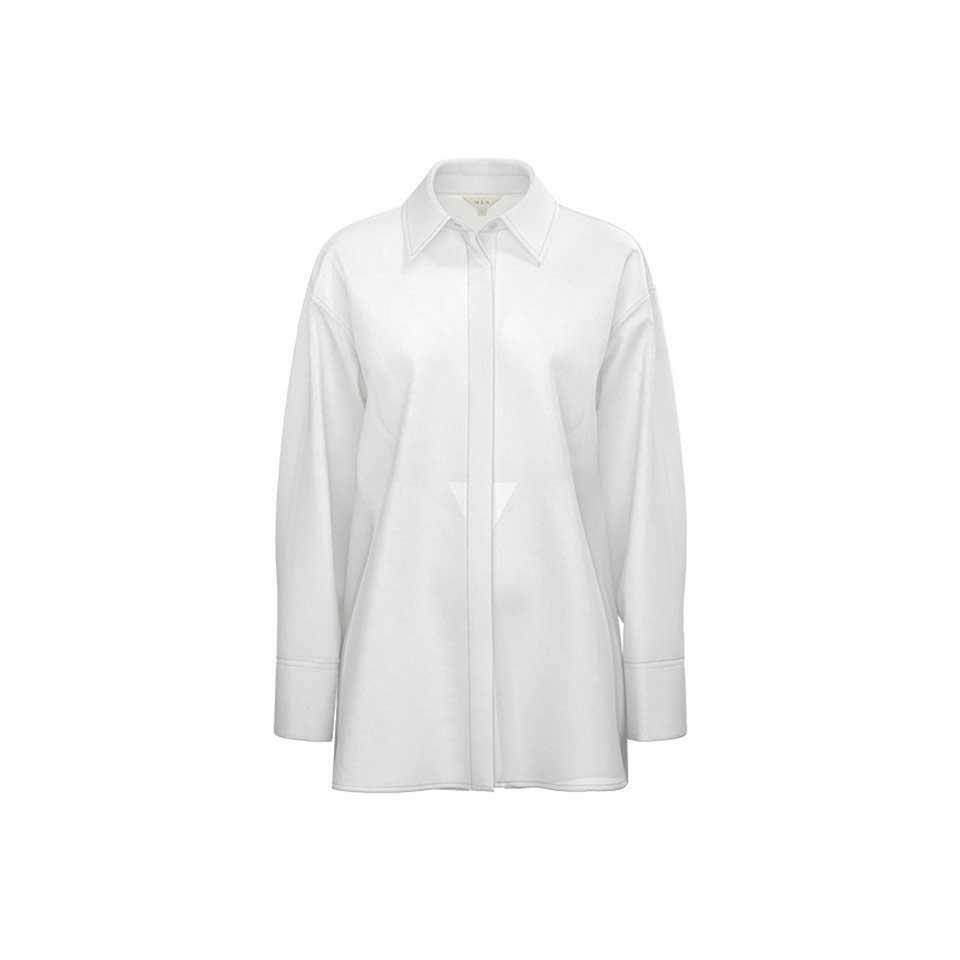 OpenBack Shirt [White] 하고