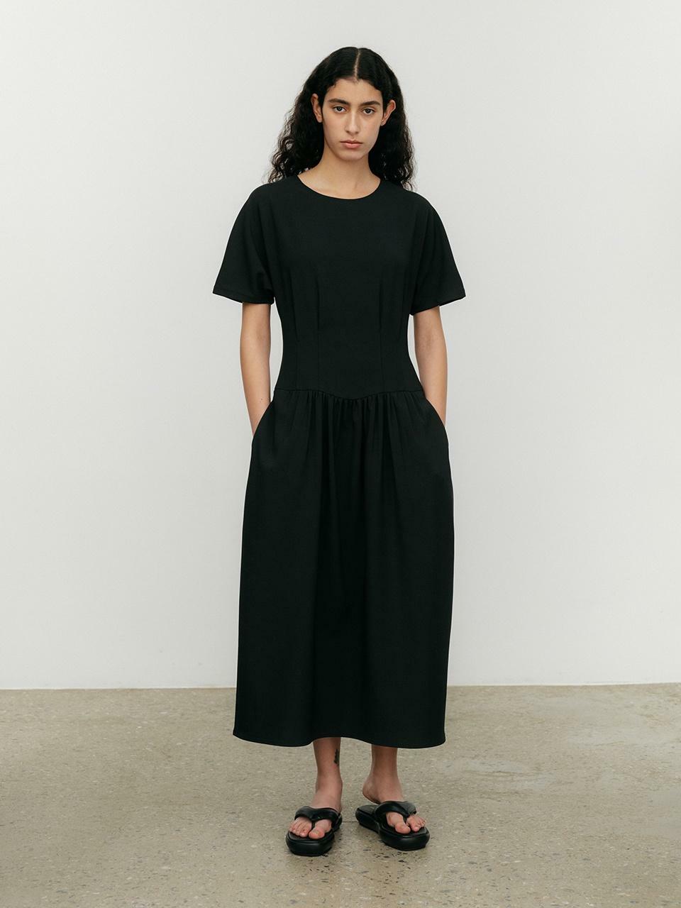 Black Dart Dress