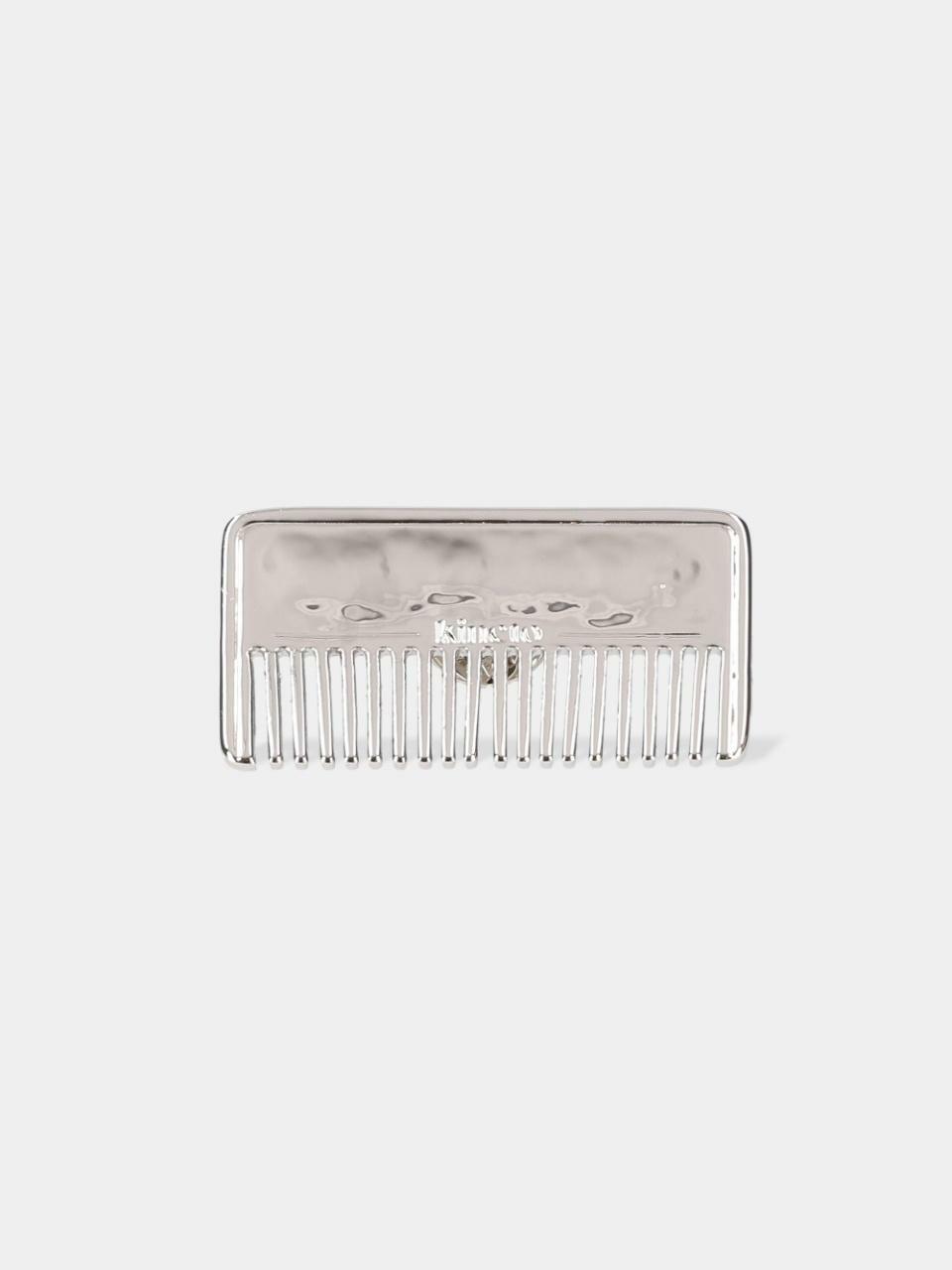 Amenity Series Comb Brooch_Silver - HAGO(하고)