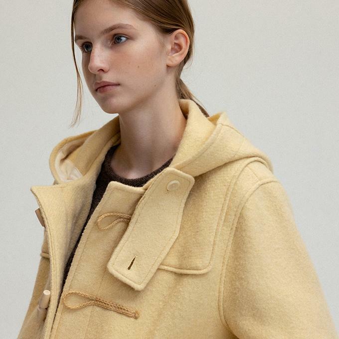 [블랙랠리]Tog duffle coat (yellow) 하고