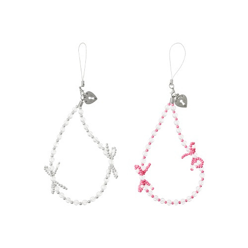 [하이칙스] Double Ribbon Phone Strap_HC2433KE002M - HAGO(하고)