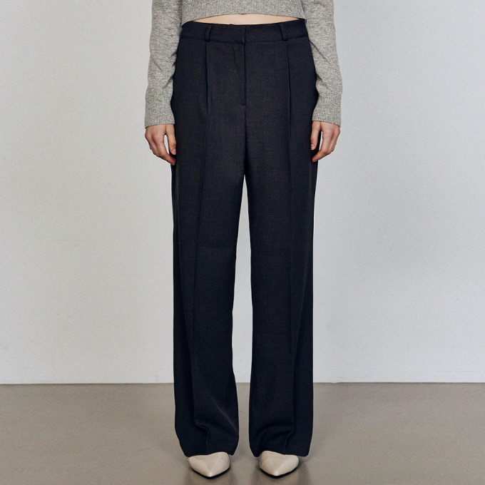 [25%쿠폰]MINIMAL STRAIGHT LINE SLACKS_CHARCOAL - HAGO(하고)