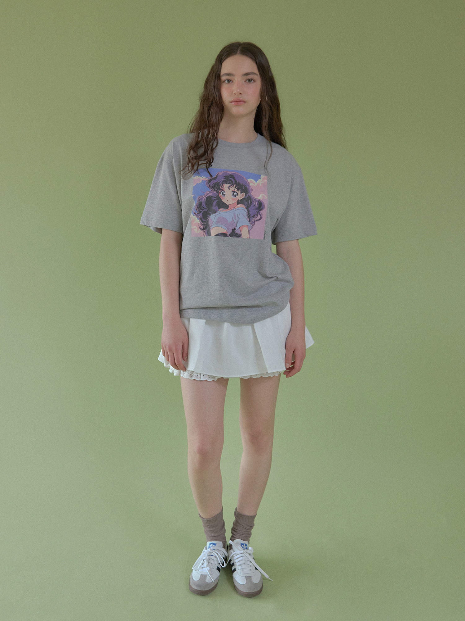 Hether R&tte hether nightlight tee (melange) - HAGO(하고)