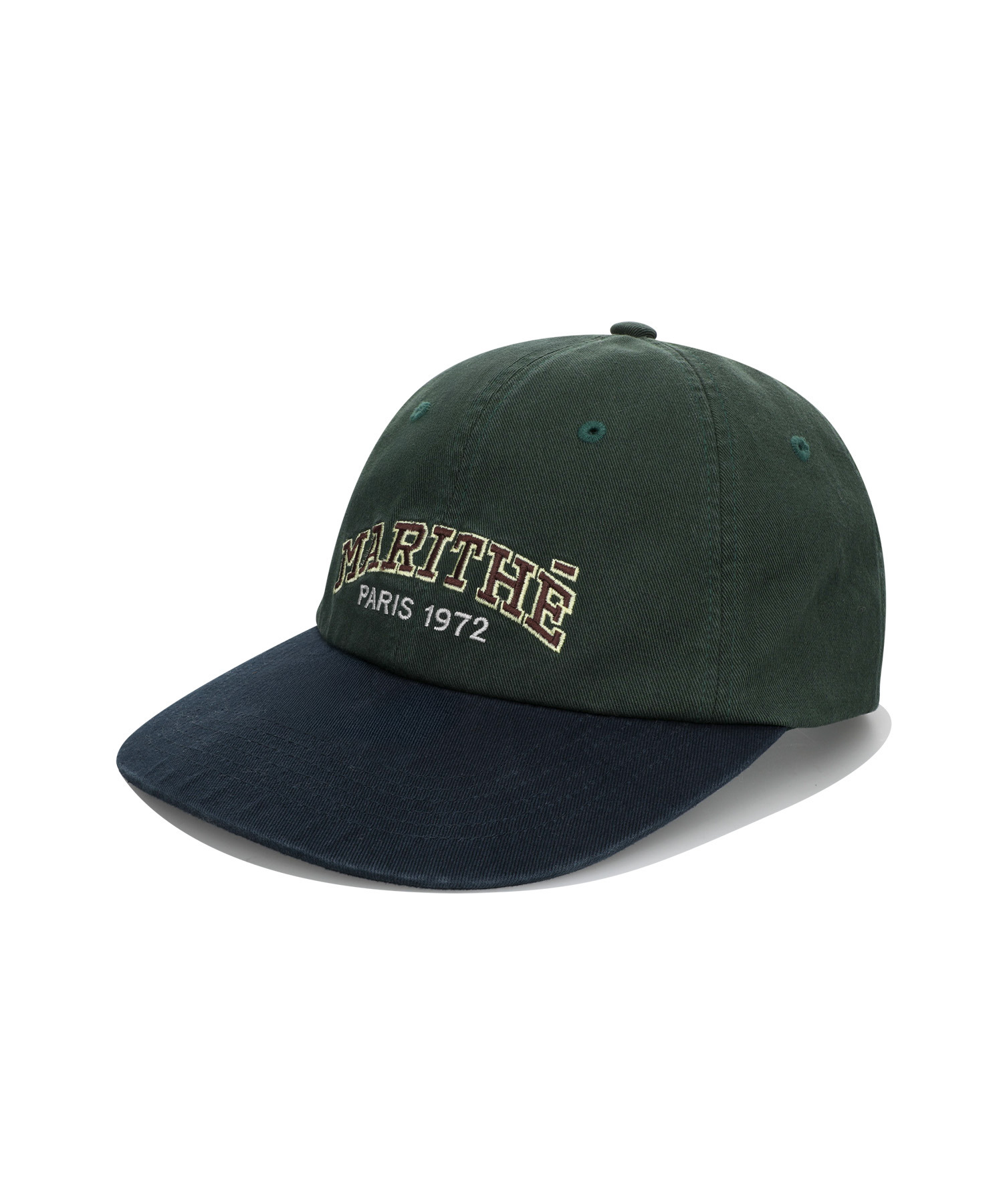 [25%쿠폰]ARCH REGULAR LOGO COLOR BLOCK CAP dark navy - HAGO(하고)