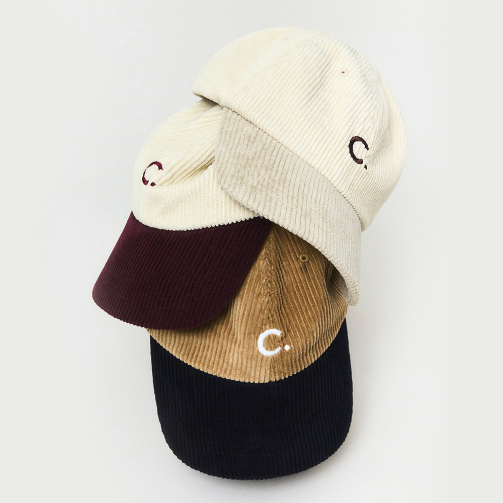 [25FW clove] Colorblock Corduroy Ball Cap (3color) - HAGO(하고)