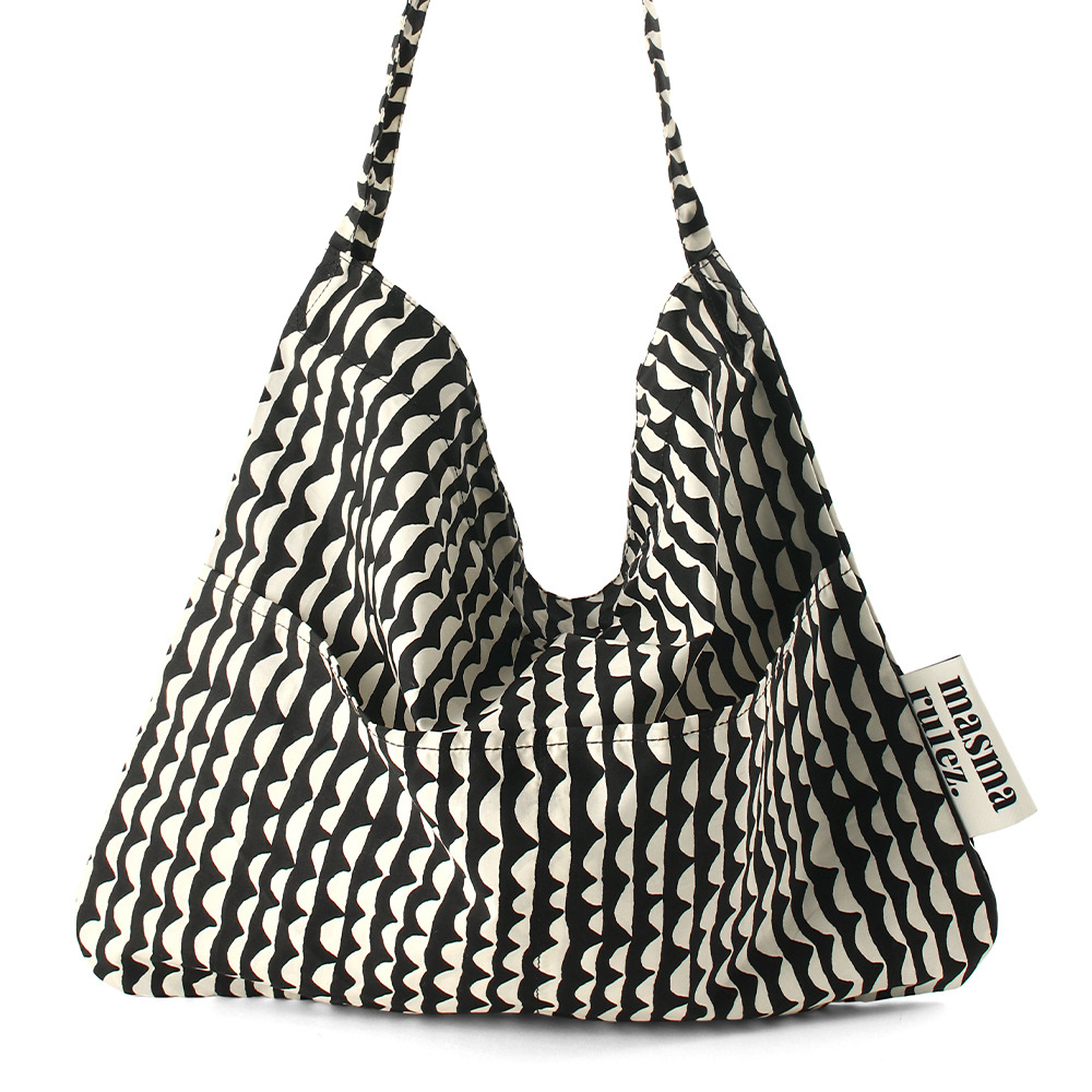 Rabbit eco bag_Mono ripple - HAGO(하고)