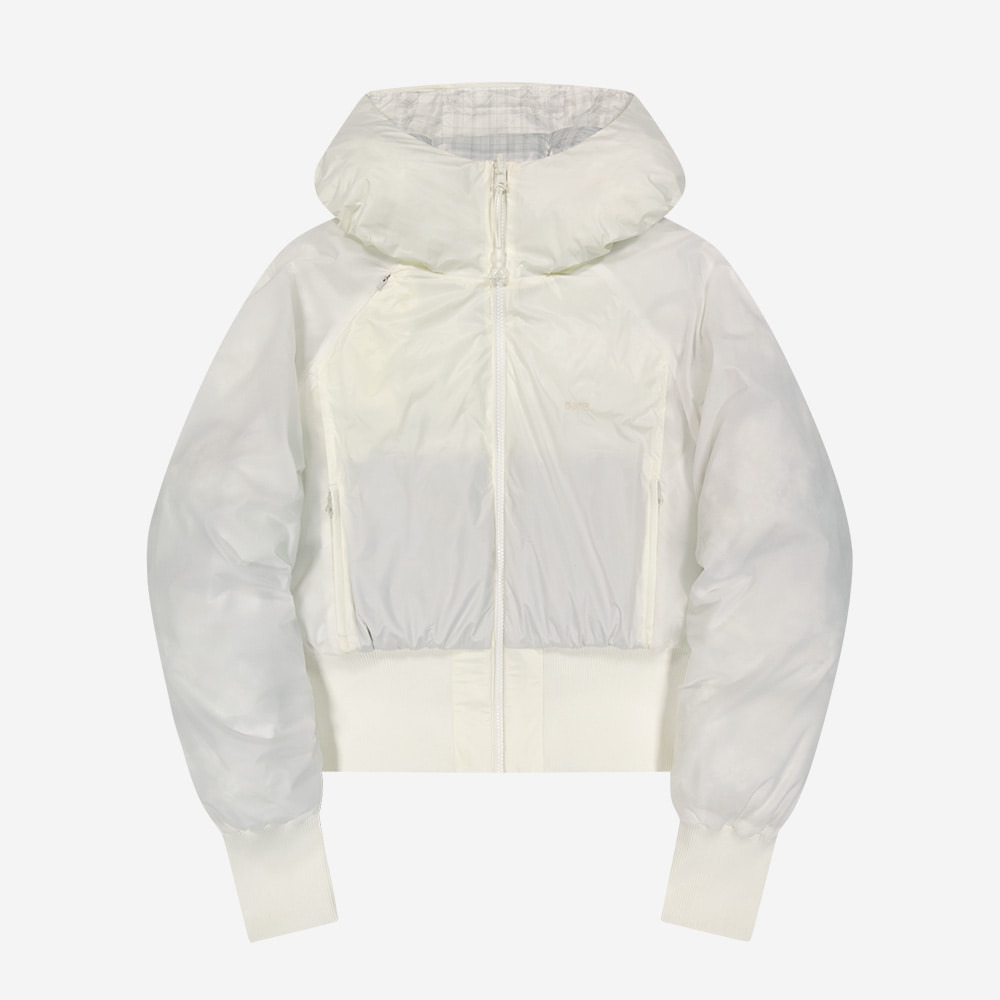Check Padded Jacket Reversible Check Padded Jacket / Ivory - HAGO(하고)